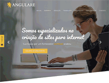 Tablet Screenshot of angulare.com.br